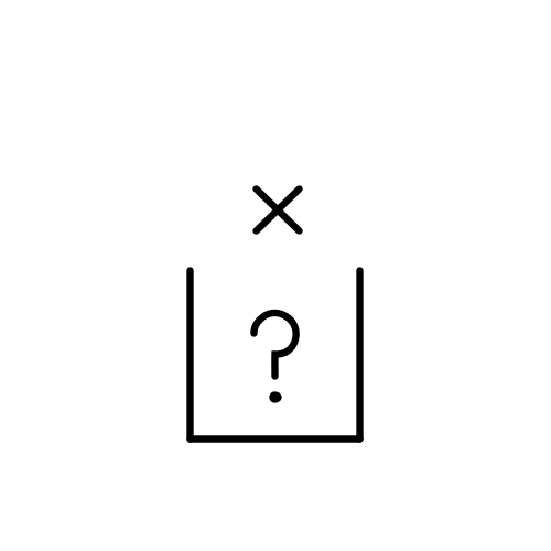 Blisssymbolics symbol for question