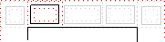 the top left box with margin, border, and padding, nested in the page’s top margin next to the top left corner box