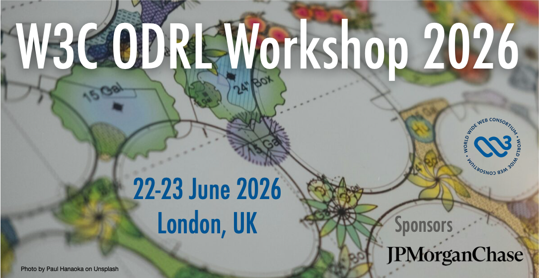 W3C ODRL Workshop 2026