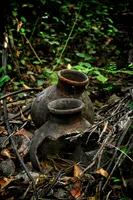 Two pottery jars