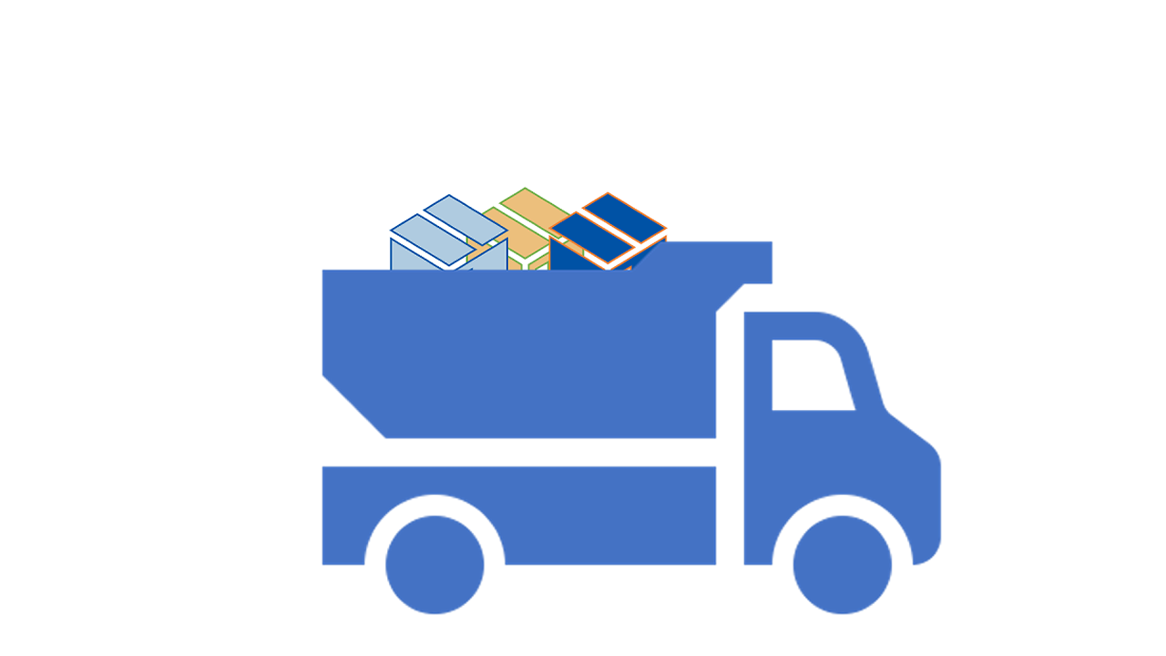 Truck and parcel header analogy