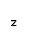 LATIN SUBSCRIPT SMALL LETTER Z
