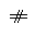 EQUALS SIGN AND SLANTED PARALLEL