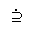 SUPERSET OF OR EQUAL TO WITH DOT ABOVE